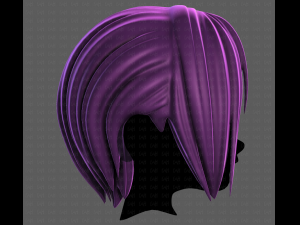 3D Hair style for boy V101 3D 模型