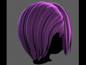 3D Hair style for boy V101 3D 模型
