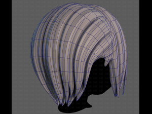 3D Hair style for boy V101 3D 模型
