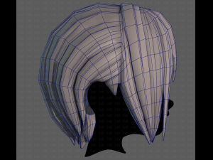 3D Hair style for boy V101 3D 模型