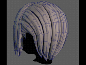 3D Hair style for boy V101 3D 模型