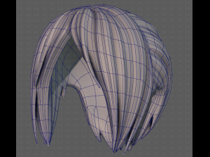 3D Hair style for boy V101 3D 模型