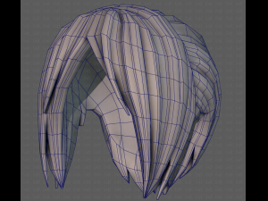 3D Hair style for boy V101 3D 模型