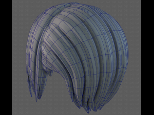 3D Hair style for boy V101 3D 模型