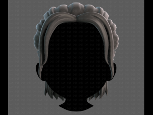 3D Hair style for boy V102 Modèle 3D