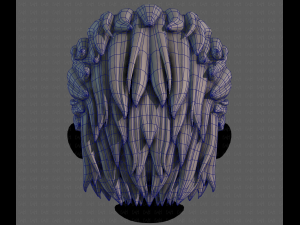 3D Hair style for boy V102 Modèle 3D