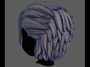 3D Hair style for boy V102 Modèle 3D