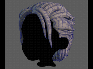 3D Hair style for boy V102 Modèle 3D