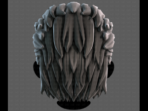 3D Hair style for boy V102 Modèle 3D