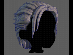 3D Hair style for boy V102 Modèle 3D