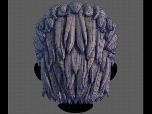 3D Hair style for boy V102 Modèle 3D