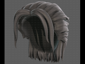 3D Hair style for boy V102 Modèle 3D