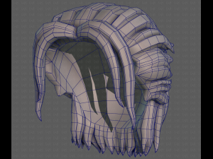 3D Hair style for boy V102 Modèle 3D