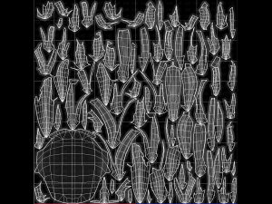 3D Hair style for boy V102 Modèle 3D