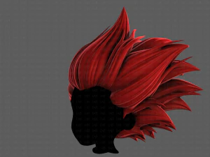 3D Hair style for boy V103 3D Model