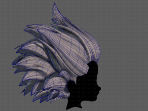 3D Hair style for boy V103 Model 3D
