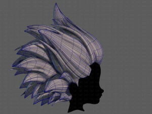 3D Hair style for boy V103 3D Model