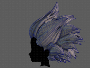 3D Hair style for boy V103 Model 3D