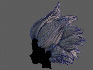 3D Hair style for boy V103 3D Model