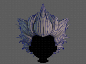 3D Hair style for boy V103 Model 3D
