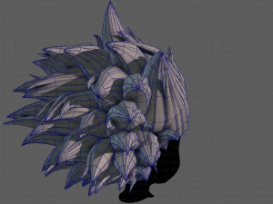 3D Hair style for boy V103 3D Model