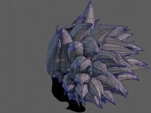 3D Hair style for boy V103 3D Model