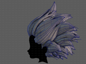 3D Hair style for boy V103 Model 3D
