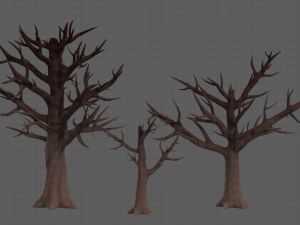 Trees Cartoon V22 3D 모델