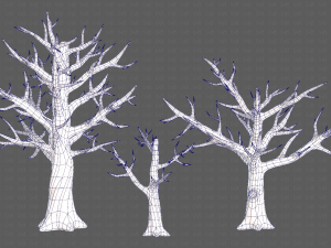 Trees Cartoon V22 3D 모델