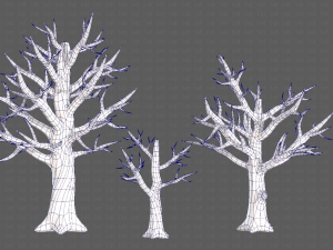 Trees Cartoon V22 3D 모델