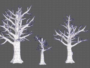 Trees Cartoon V22 3D 모델