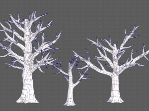 Trees Cartoon V22 3D 모델