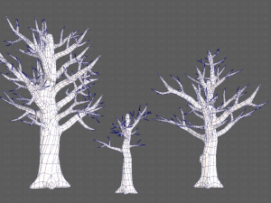 Trees Cartoon V22 3D 모델