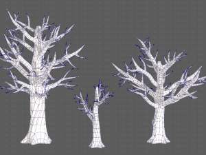 Trees Cartoon V22 3D 모델