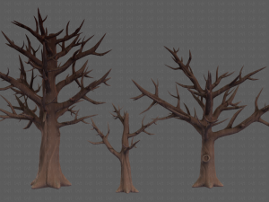 Trees Cartoon V22 3D 모델