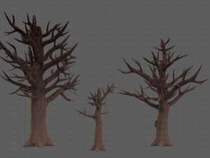 Trees Cartoon V22 3D 모델
