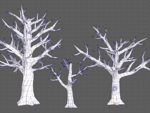 Trees Cartoon V22 3D 모델