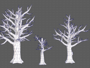 Trees Cartoon V22 3D 모델