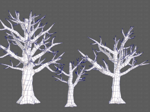 Trees Cartoon V22 3D 모델