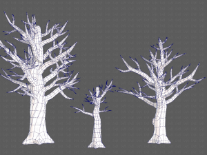 Trees Cartoon V22 3D 모델