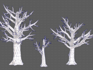 Trees Cartoon V22 3D 모델