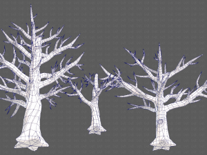 Trees Cartoon V22 3D 모델