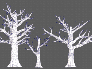 Trees Cartoon V22 3D 모델