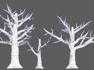 Trees Cartoon V22 3D 모델