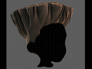 3D Hair style for boy V104 3D Model