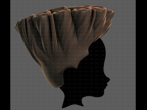 3D Hair style for boy V104 3D Model
