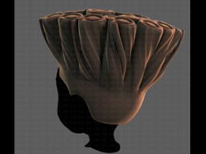 3D Hair style for boy V104 3D Model