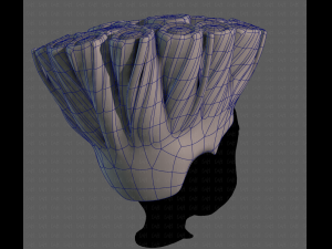 3D Hair style for boy V104 3D Model