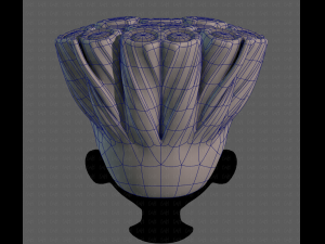 3D Hair style for boy V104 3D Model