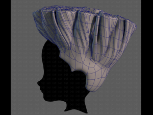 3D Hair style for boy V104 3D Model